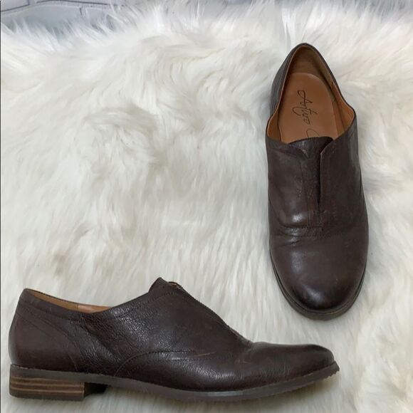 Arturo Chiang Distressed Leather Lucindas Sz 8.5 - Picture 2 of 8